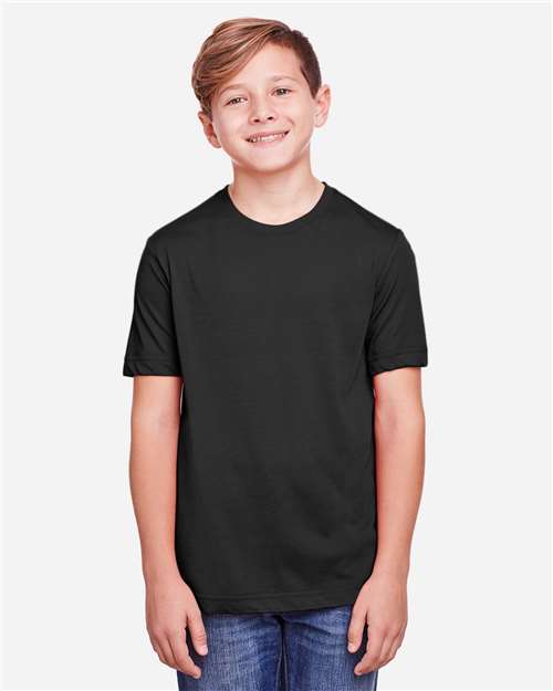Youth Fusion ChromaSoft™ Performance T-Shirt - Black