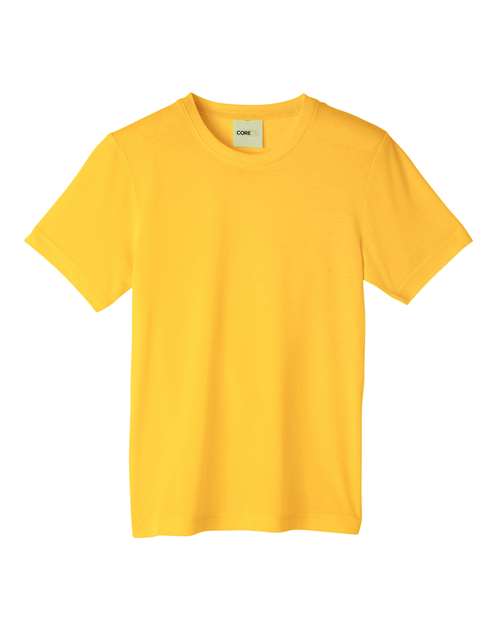 Youth Fusion ChromaSoft™ Performance T-Shirt - Campus Gold