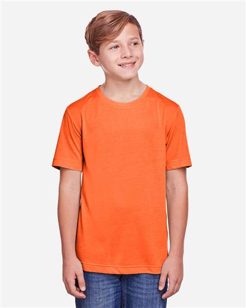 Youth Fusion ChromaSoft™ Performance T-Shirt - Campus Orange