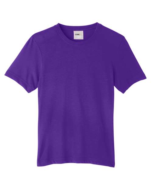 Youth Fusion ChromaSoft™ Performance T-Shirt - Campus Purple