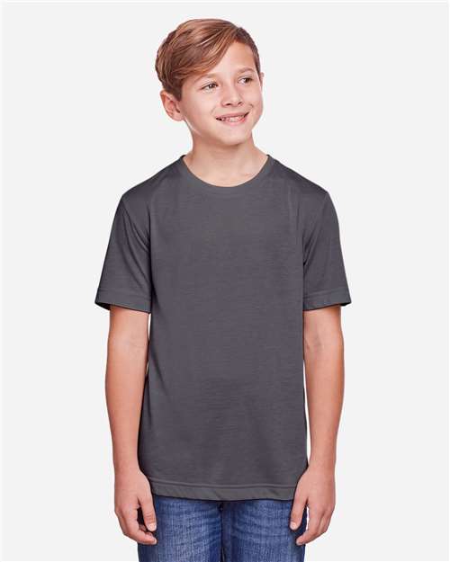 Youth Fusion ChromaSoft™ Performance T-Shirt - Carbon