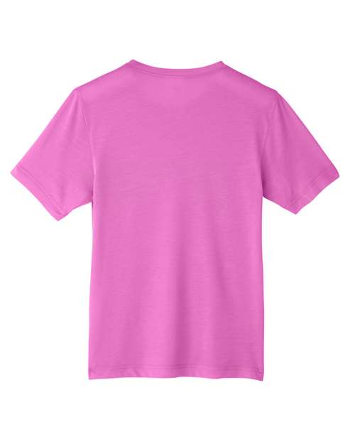 Youth Fusion ChromaSoft™ Performance T-Shirt - Charity Pink