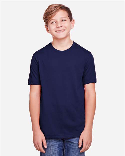 Youth Fusion ChromaSoft™ Performance T-Shirt - Classic Navy