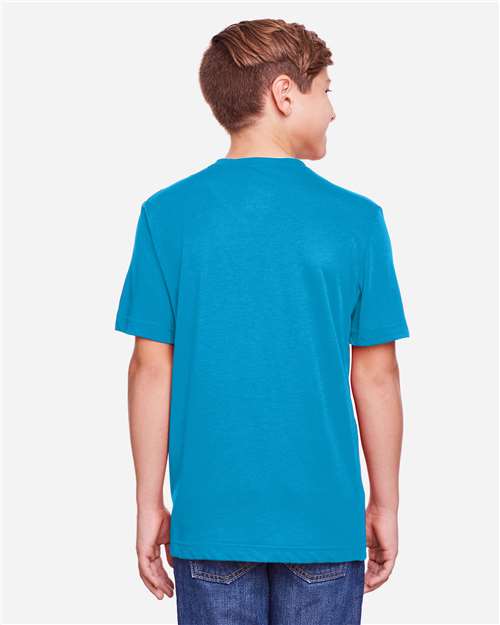 Youth Fusion ChromaSoft™ Performance T-Shirt - Electric Blue