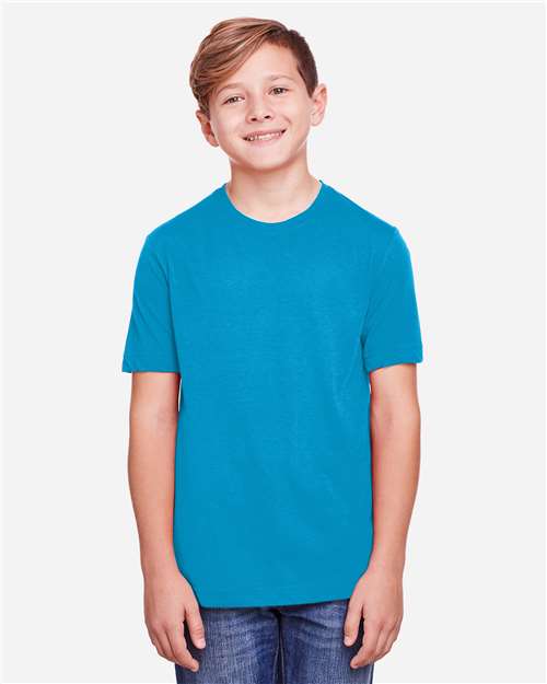 Youth Fusion ChromaSoft™ Performance T-Shirt - Electric Blue