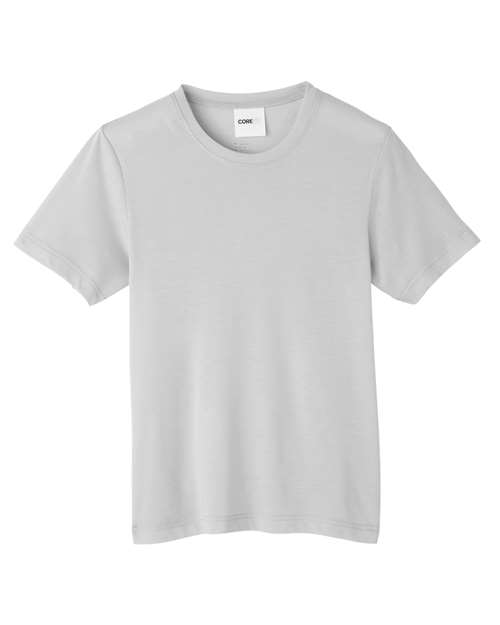 Youth Fusion ChromaSoft™ Performance T-Shirt - Platinum