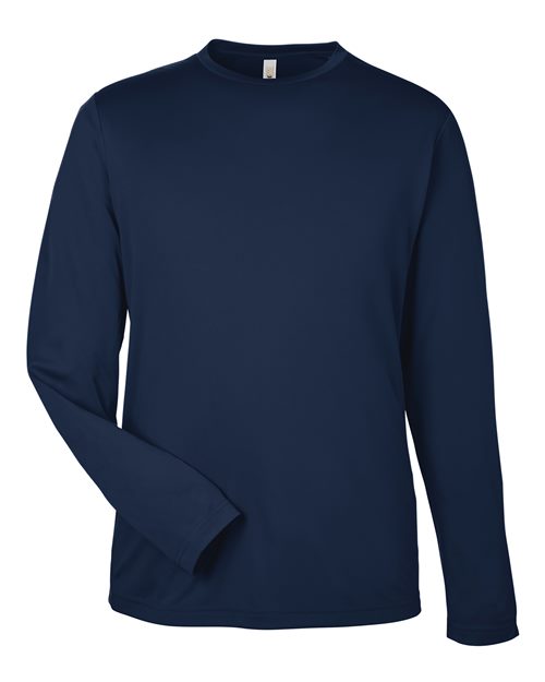 Unisex Capital Long Sleeve Performance T-Shirt - Classic Navy