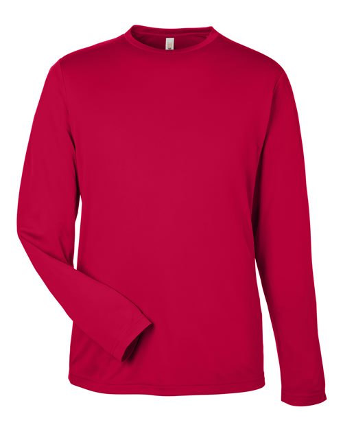 Unisex Capital Long Sleeve Performance T-Shirt - Classic Red