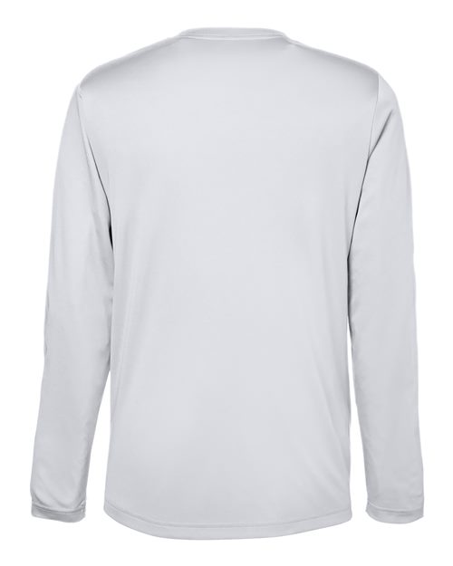 Unisex Capital Long Sleeve Performance T-Shirt - Platinum