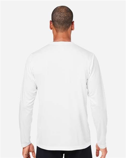 Unisex Capital Long Sleeve Performance T-Shirt - White