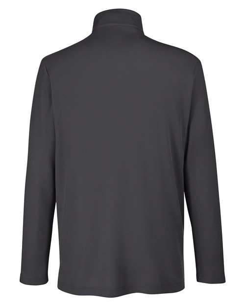 Men's Fusion ChromaSoft™ Pique Quarter-Zip Pullover - Carbon