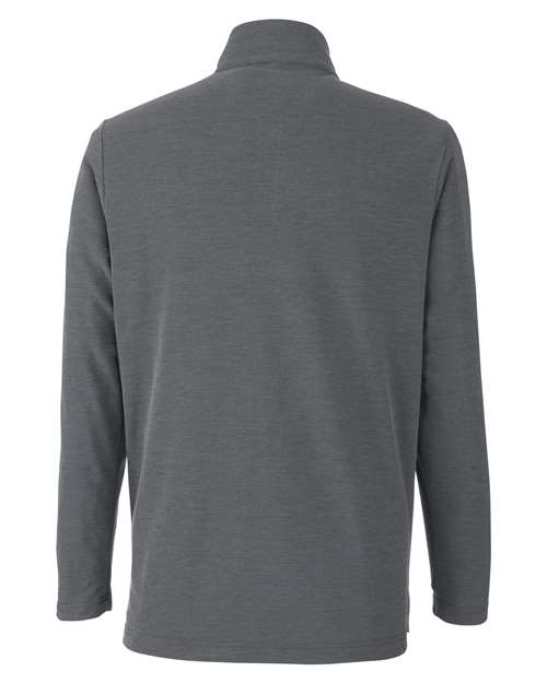 Men's Fusion ChromaSoft™ Pique Quarter-Zip Pullover - Carbon Heather