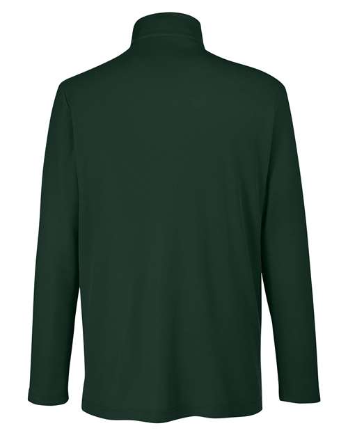 Men's Fusion ChromaSoft™ Pique Quarter-Zip Pullover - Forest