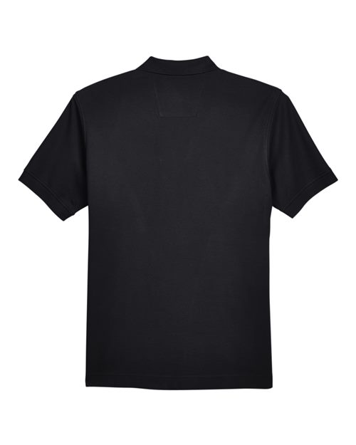 Men's Pima Piqué Polo - Black