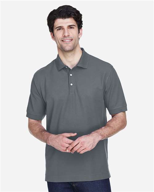 Men's Pima Piqué Polo - Graphite