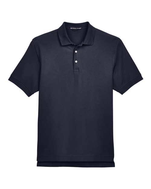 Men's Pima Piqué Polo - Navy