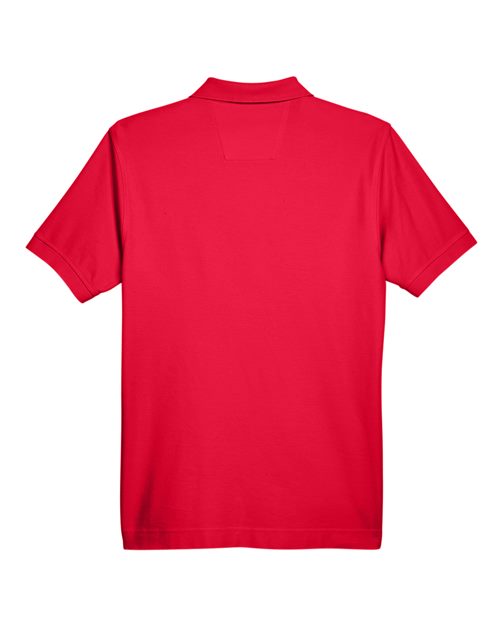 Men's Pima Piqué Polo - Red