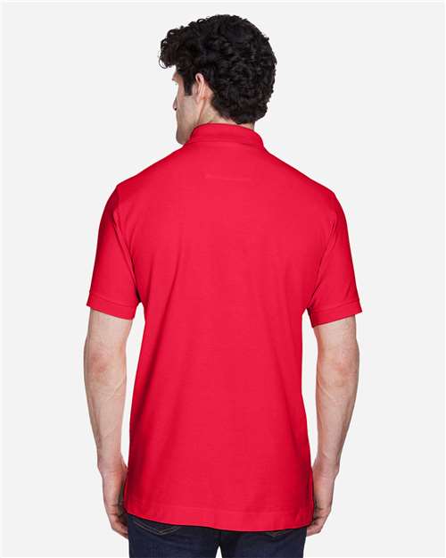 Men's Pima Piqué Polo - Red