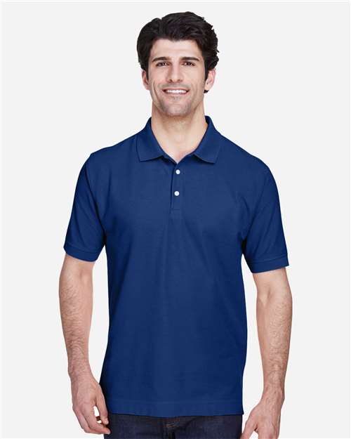 Men's Pima Piqué Polo - True Royal