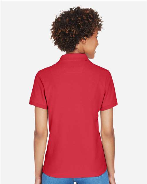 Women's Pima Piqué Polo - Red