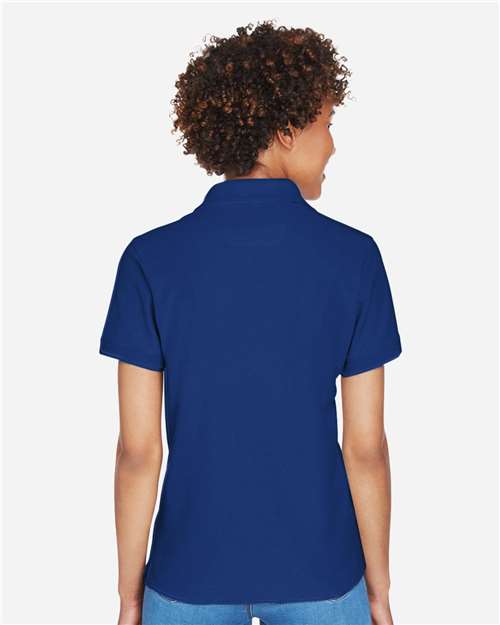 Women's Pima Piqué Polo - True Royal