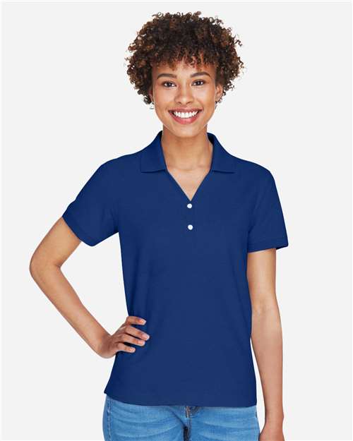Women's Pima Piqué Polo - True Royal