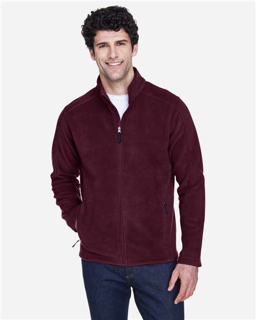 Men's Journey Fleece Jacket - Burgundy