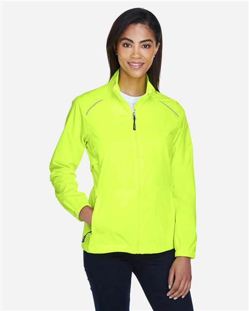Women's Techno Lite Motivate Unlined Lightweight Jacket - Safety Yellow