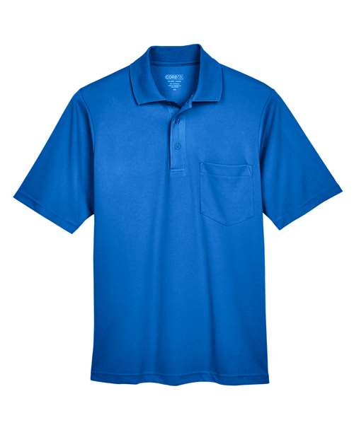 Men's Origin Performance Piqué Polo with Pocket - True Royal