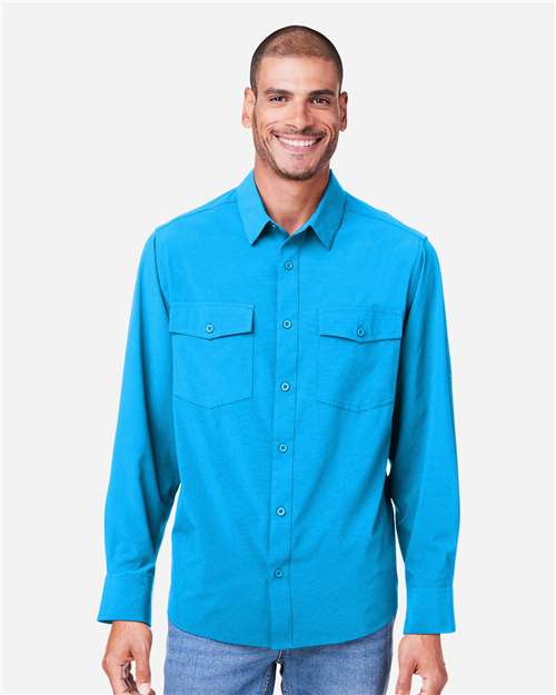 Men's Ultra UVP® Marina Shirt - Electric Blue