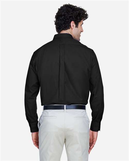 Men's Operate Twill Dress Shirt - Black