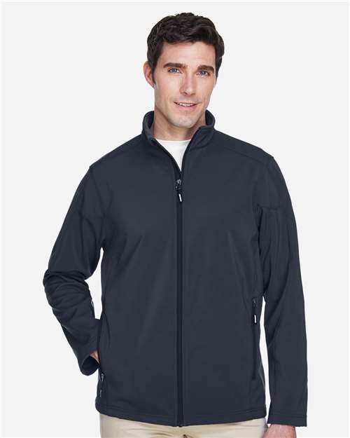 Men's Cruise Two-Layer Fleece Bonded Soft Shell Jacket - Carbon