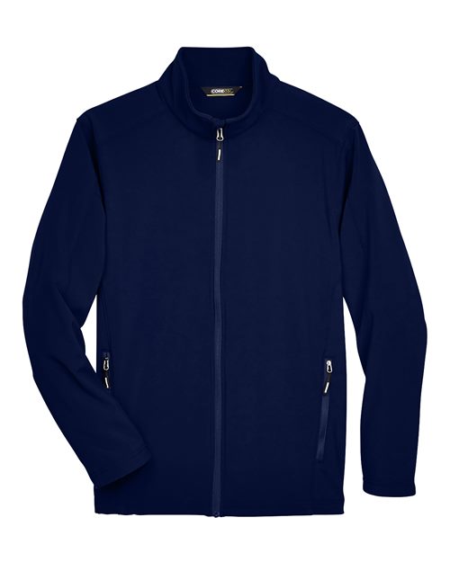 Men's Cruise Two-Layer Fleece Bonded Soft Shell Jacket - Classic Navy