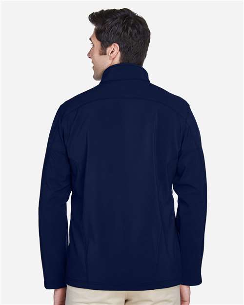 Men's Cruise Two-Layer Fleece Bonded Soft Shell Jacket - Classic Navy