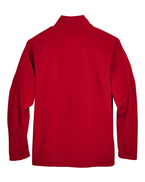 Men's Cruise Two-Layer Fleece Bonded Soft Shell Jacket - Classic Red