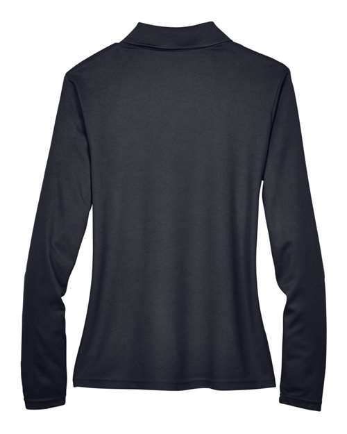 Women's Pinnacle Performance Long Sleeve Piqué Polo - Carbon
