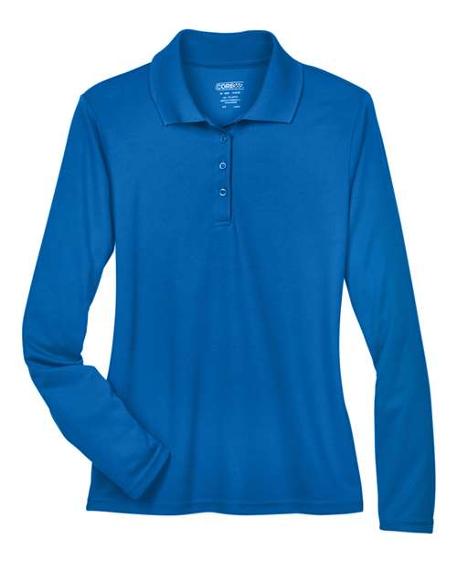 Women's Pinnacle Performance Long Sleeve Piqué Polo - True Royal