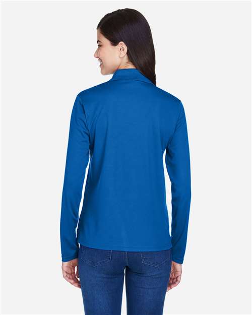 Women's Pinnacle Performance Long Sleeve Piqué Polo - True Royal