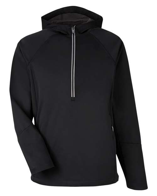 Unisex Techno Lite Pullover Anorak - Black