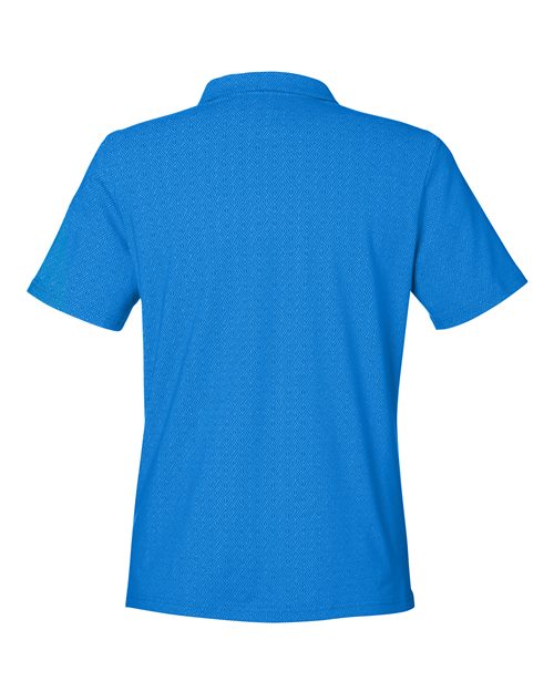 Women's Crownlux Performance® Geo Polo - French Blue/ Crystal Blue