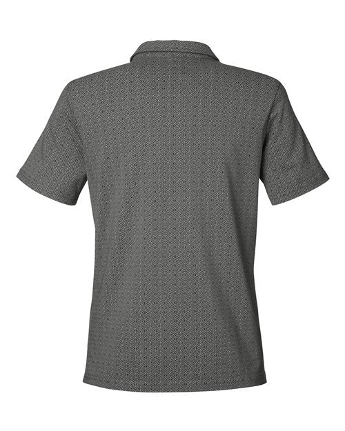 Women's Crownlux Performance® Geo Polo - Graphite/ Silver