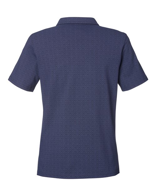 Women's Crownlux Performance® Geo Polo - Navy/ French Blue