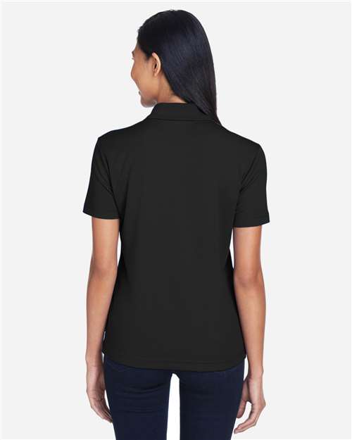 Women's Origin Performance Piqué Polo with Pocket - Black