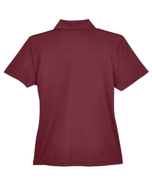 Women's Origin Performance Piqué Polo with Pocket - Burgundy