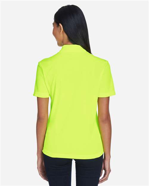 Women's Origin Performance Piqué Polo with Pocket - Safety Yellow