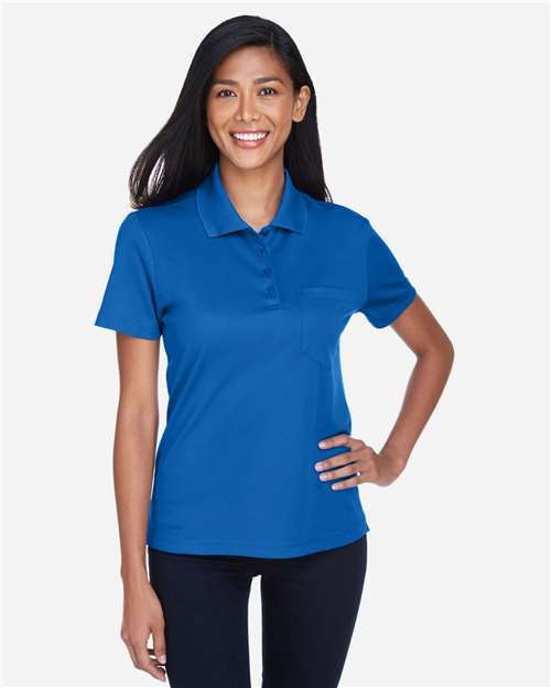 Women's Origin Performance Piqué Polo with Pocket - True Royal
