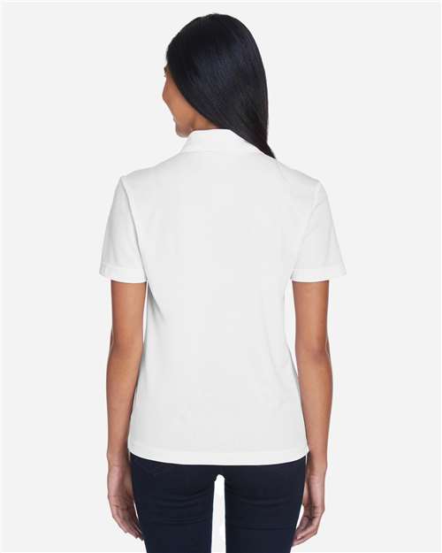 Women's Origin Performance Piqué Polo with Pocket - White