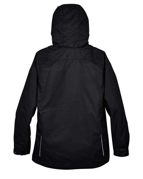 Women's 3-in-1 Jacket with Fleece Liner - Black