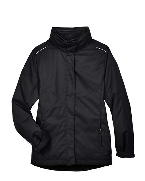Women's 3-in-1 Jacket with Fleece Liner - Black