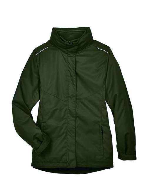 Women's 3-in-1 Jacket with Fleece Liner - Forest